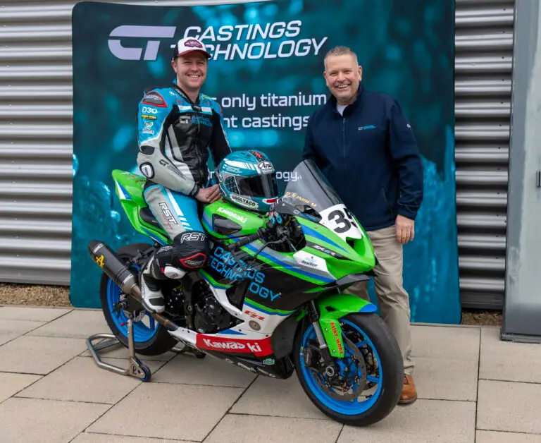 Dan Ingham and Richard Cook of Castings Technology Motorsport